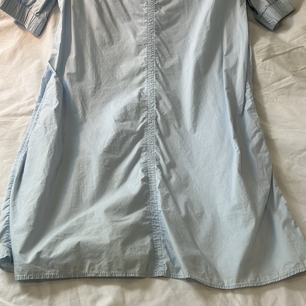 COS cotton A line blue dress size 6 - Picture 2 of 6